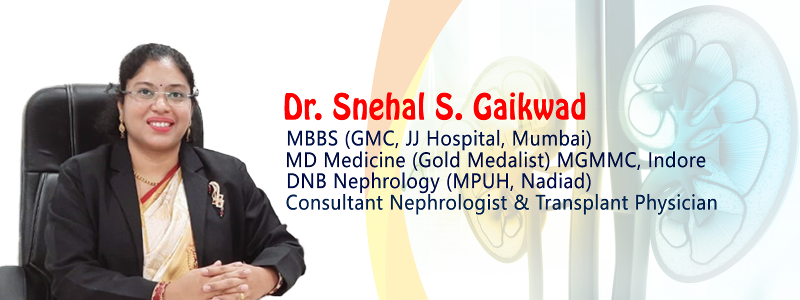 Best Nephrologist in Bhosari, Pune : Dr. Snehal Gaikwad